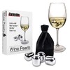 Avanti 16326 Wine Pearls with Velvet Pouch 4 Piece Set,