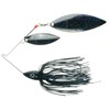 Nichols Lures DF24-1 Pulsator Depth Finder Metal Flake Spinnerbait, Black