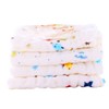 Kisangel 8pcs Feeding Towel Six Layer Cotton Gauze for Quick