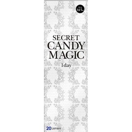 Secret Candymagic 1day シークレット キャンディー マジック ワンデー 【カラー】ピンクベージュ 【PWR】0.00（度なし） 20枚入 1箱