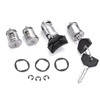 Ignition Switch Lock Cylinder with Door Lock & Keys Fit