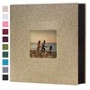 Linen 4x6 Photo Album with Cover Window, 200/300/600 Pockets