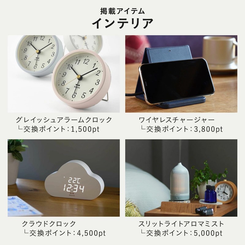 BRUNO Bruno Catalog Gift, 5,000 Yen Course, Selectable Gift, Fashionable