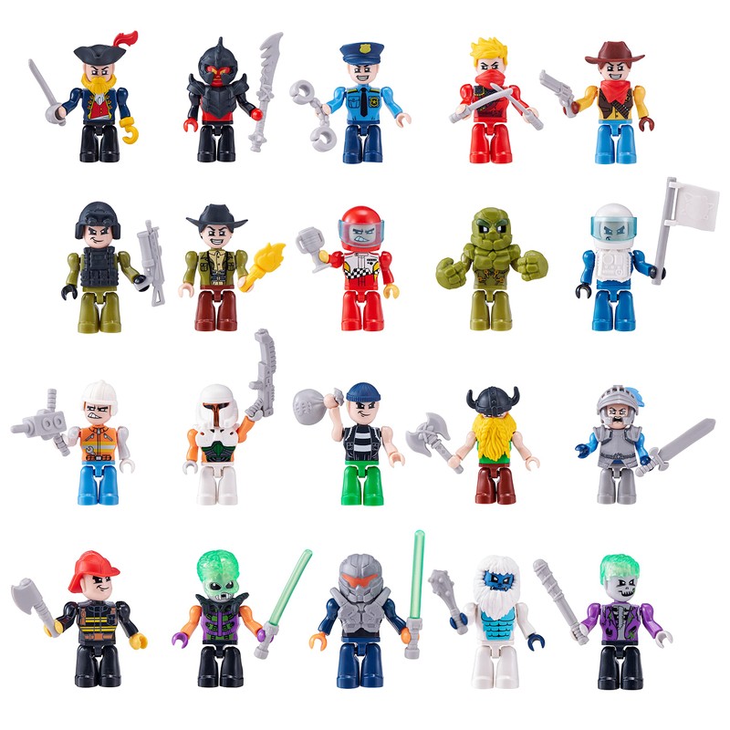 ZURU MAX Build More Mini Figure Set - 15 Figures