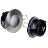 FRR-84 Recessed Spotlight, Round, Matt Chrome, for Wet Rooms, IP44,