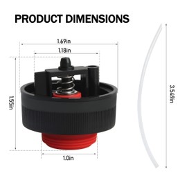 Water Tank Cap Insert Replacement Parts for Bissell 2 Pack