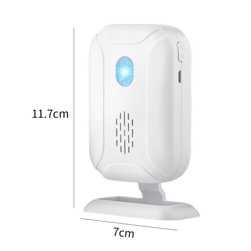 Hsthe Sea Wireless Motion Sensor Detector, Security Alarm Chime, Welcome