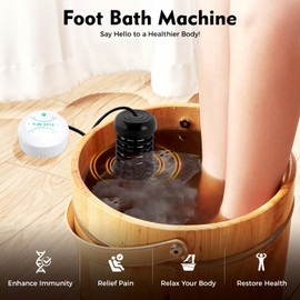 Ionic Foot Bath Detox Machine, Portable Foot Spa Ion Cleanse Chi Machine Detox Foots Spa System for Home Beauty Club Salon