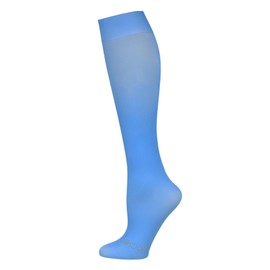 Hocsocx -Unisex Shin Guard Under Socks -Rash Guards-Hockey/Football/Ice Hockey/Skiing/Skating-Moisture Wicking, Athletic Sport Socks Liners (Royal Blue, Medium)