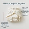 Esembly Cloth Diaper Inner - Organic Cotton Fitted Diaper- Soft,