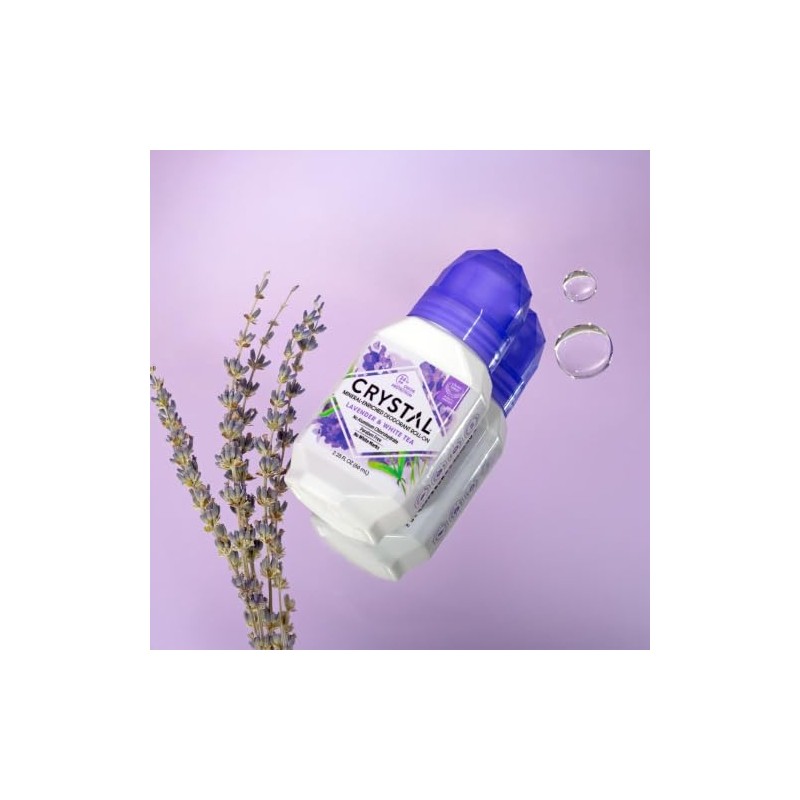 Crystal Essence Roll-On Deodorants, Púrpura