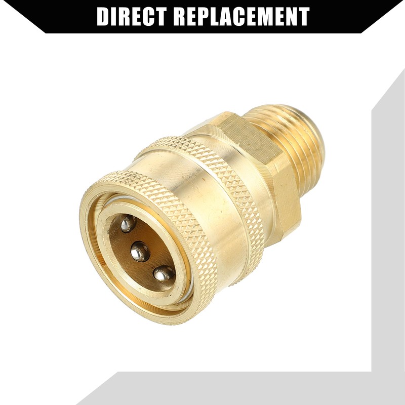 Hihaha Pressure Washer Coupler/Outer Washer Gun Adapter Universal for Car/Durable