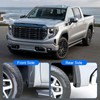 6PCS Mud Flap Delete Compatible with GMC Sierra 1500 2019-2025
