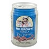 Mr. Brown Vanilla Iced Coffee, 8.12 Ounce (Pack of 24)