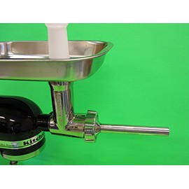 The ORIGINAL Meat Grinder attachment in Stainless Steel for Kitchenaid mixer. Smokehouse Chef
