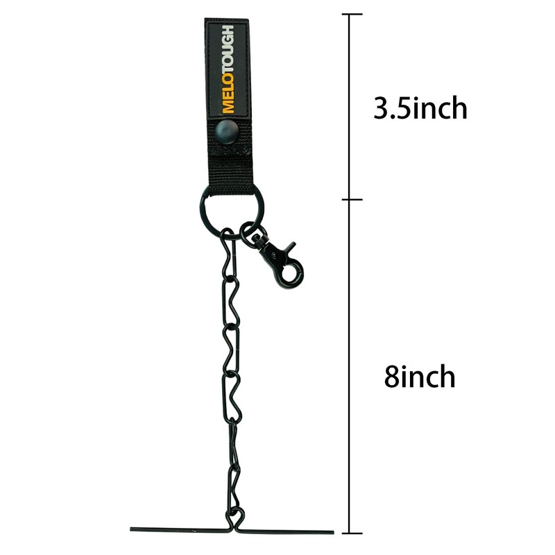 MELOTOUGH Tape Thong for Tool Belt Waist Electricians Tape Holder