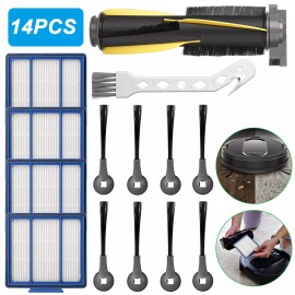 For Shark 14X Robot Vacuum Replacement Part Cleaning Brush Filter Kit For Shark IQ R101AE