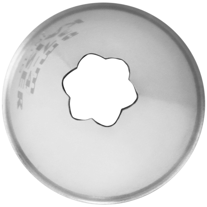 Kaiser Decoration Centre Star Nozzle, Silver, 2 Litre