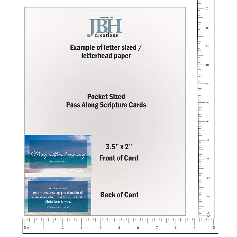 JBH Creations Share a Verse Bible Cards with Full Scripture
