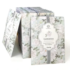 Gardenia Scented Sachets - 12 Pack, Long-Lasting Home Fragrance Sachet Bags, Large Fresh-Scented Packets, Sachets for Drawers and Closets