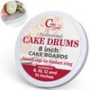 Cakebon Cake Boards - Sturdy 1/2 Thick Drums - 8