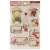 Vintage Christmas Layered Stickers,