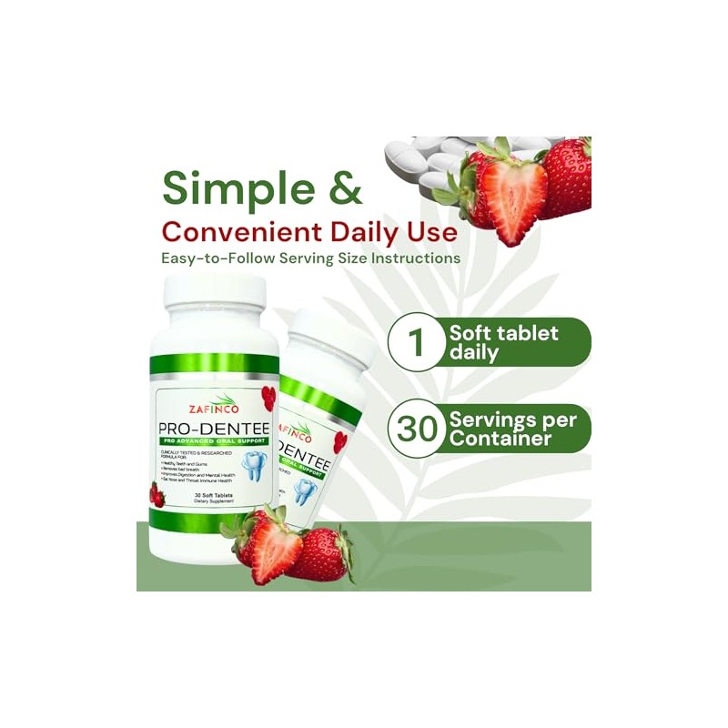 Advanced Oral Probiotics for Teeth & Gums - Mint Chewable
