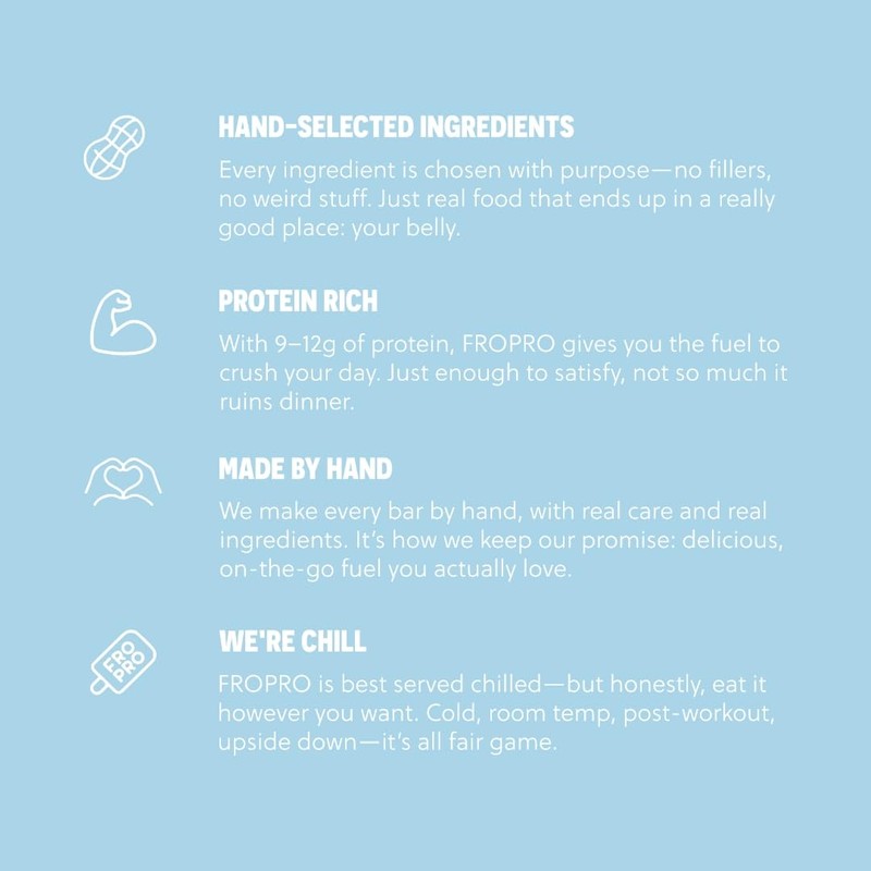 FROPRO Plant Protein Snack Bars - Plant Based Protein Bars,