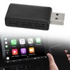 for Carplay Wireless Adapter with USB C USB A Cable