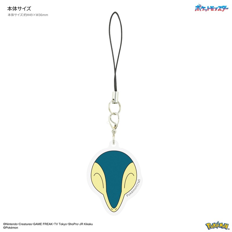 Gourmandies Pokémon Mobile Acrylic Strap Hinoarashi POKE-885L