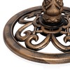 Alpine Corporation TEC106-BZ 35” Tall 3-Tier Pedestal Water Fountain with