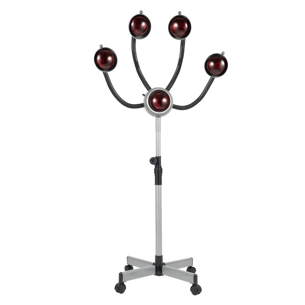 5 Head Infrared Heat Lamp, Color Processor Machine Hair Heat