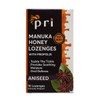 P.R.I Manuka Honey Lozenges with Propolis, Aniseed Cough Drops, Natural