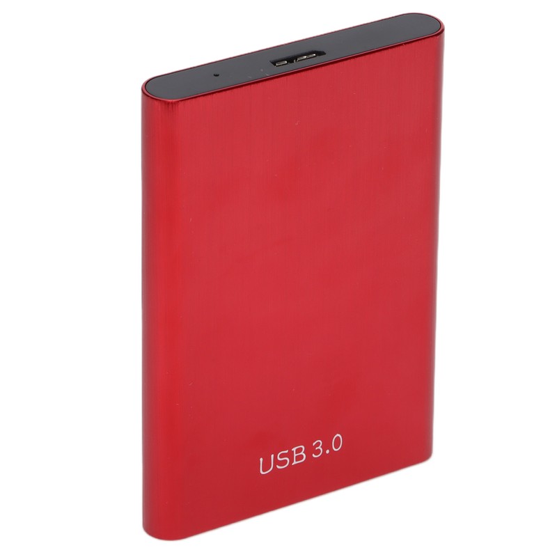 2.5in External Hard Drive USB 3.0 Aluminum Alloy Rounded Shell