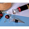Shuiniba Decorative Crystal Wine and Beverage Bottle Stopper for Wine,Made