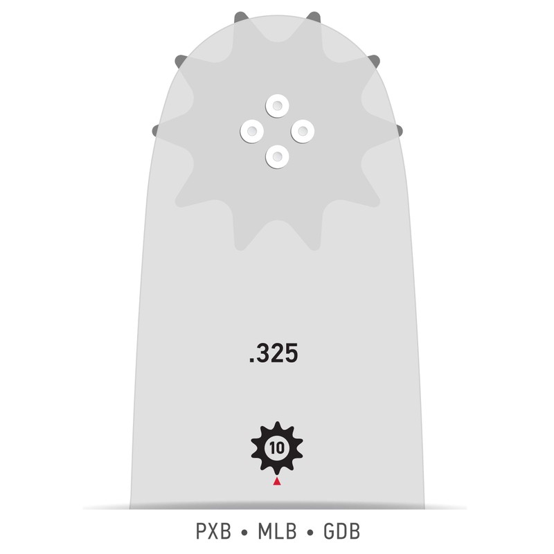 Oregon Chainsaw Guide Bar & Chain Combo Replacement, Bar Length