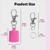 Leeneen Keychain Holder for Lip Gloss Summer Fridays,2Pcs Lip Balm