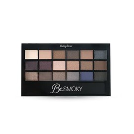 Sombras de Ojos Matte y Brillosas Be Smoky de Ruby Rose 18 colores                                                                                    