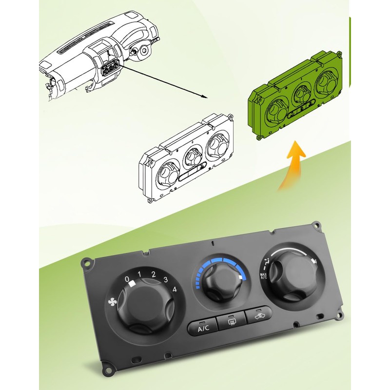 A/C Air Conditioning Switch Control Module Fit for Nissan Frontier