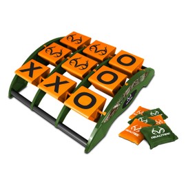 NKOK Realtree Tic-Tac-Toss Game Set for Kids - Strategic Outdoor Fun for Ages 5+ - Easy Assembly, No Batteries Required, Perfect Lawn and Beach Play