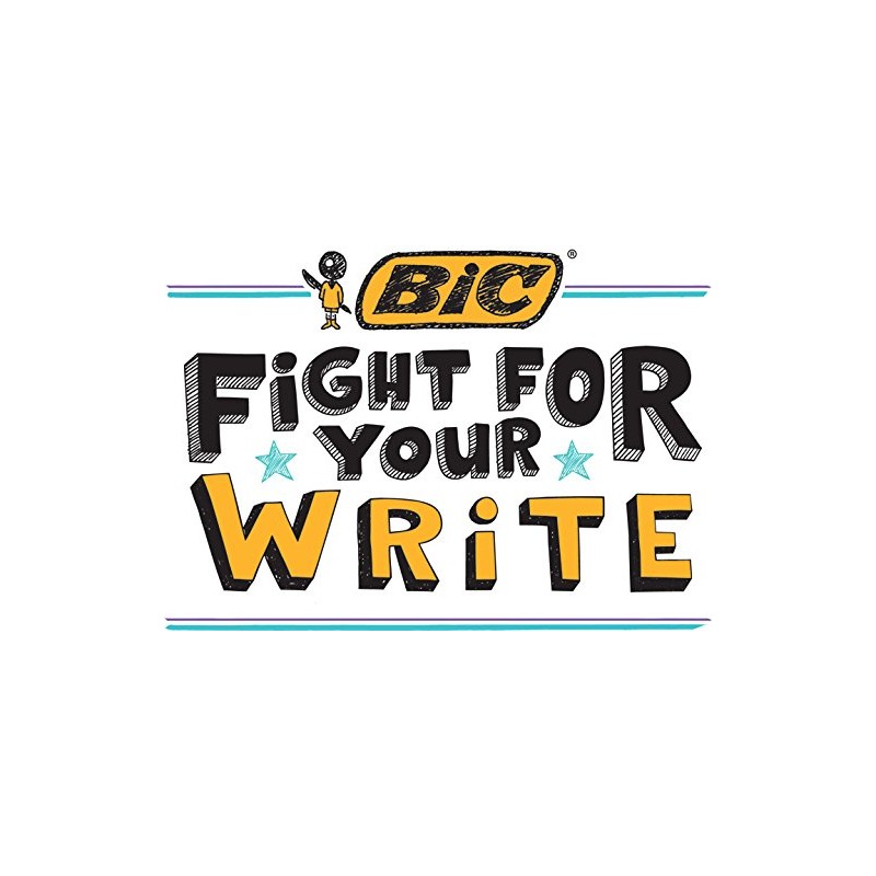 BIC Pencil Xtra Strong (Yellow Barrels), Thick Point (0.9 mm),