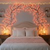 NXUEBDU 7.5ft Pink Cherry Blossom Tree Light, 144 LEDs USB
