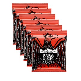 6 PACK Ernie Ball 2015 Paradigm Electric Guitar String Skinny Top Heavy Bottom (10-52)