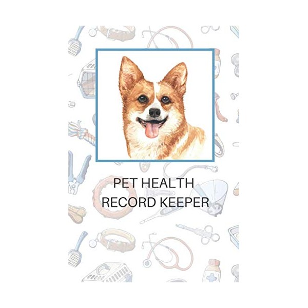 Pet health record keeper: detailed health care logbook to track