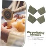 Mobestech 1bag Triangle Abrasive Polishing Media for Projects Buffing Grit