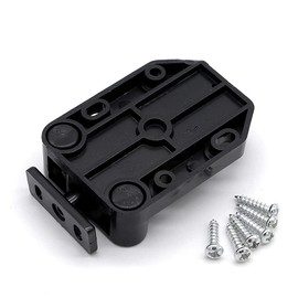 ANCLLO 2pcs Non-Magnetic Push to Open Catch Lock Drawer Cabinet Catch Touch Latch Cupboard Bedroom