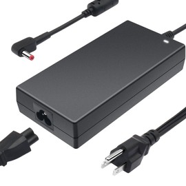 Firpoesl ADP-180MB 180W AC Adaptador para Acer Nitro 5 Gaming AN515 AN517 7 Gaming Aspire V Nitro VX5-591G V15 Nitro Predator Helios 300 G3 PH315 PH317 Triton 300 500 Cargador 19.5V 9.23A 5.5 * 1.7mm