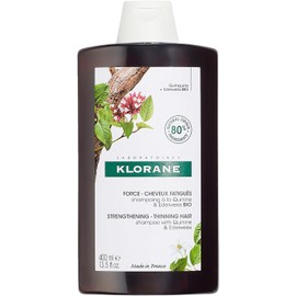 Klorane Shampoo con Quinina y Vitaminas del Complejo B, Fortalece el Cabello Fino y Débil, Estimula el Crecimiento, Hombres y Mujeres, 13.5 oz (400 ml)