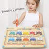 CHENGBAO Laberinto Mágicoi con Juguetes Didácticos para Niños, Juguetes didacticos