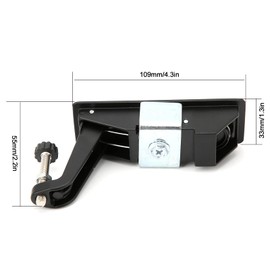 Compression Latch, Compression Lock Zinc Alloy Non-Locking Tool Box Cabinet Suitcase Lock Release Lock for RV Tool Boxes Ship Cabinets Trailers